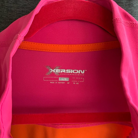 Xersion Women's Jacket - Black, Pink, and Orange - Picture 5 of 7